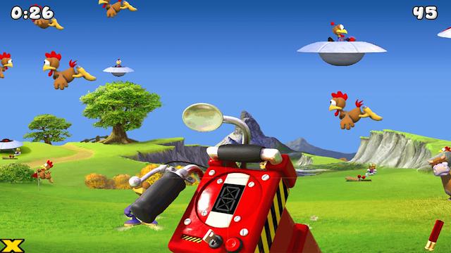 Image for the game Crazy Chicken: Invasion