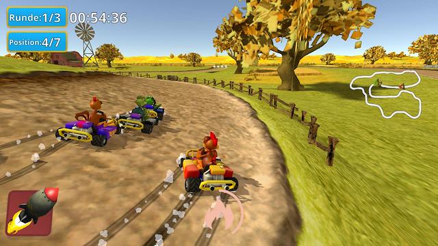 Image for the game Crazy Chicken Kart 2
