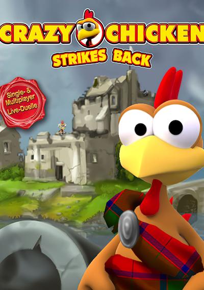 Cover image for the game Crazy Chicken Strikes Back