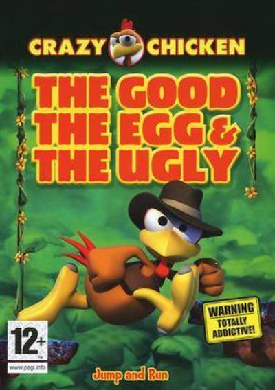 Cover image for the game Crazy Chicken: The Good, The Egg, and the Ugly