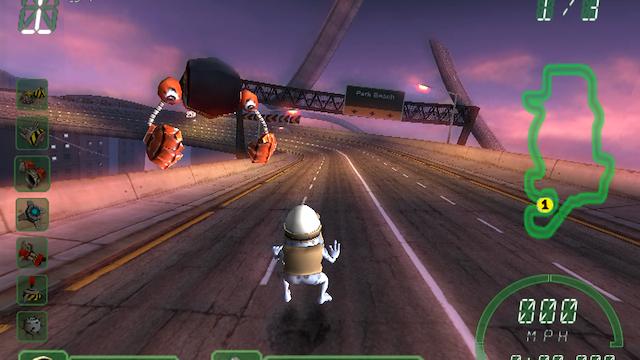 Image for the game Crazy Frog Racer
