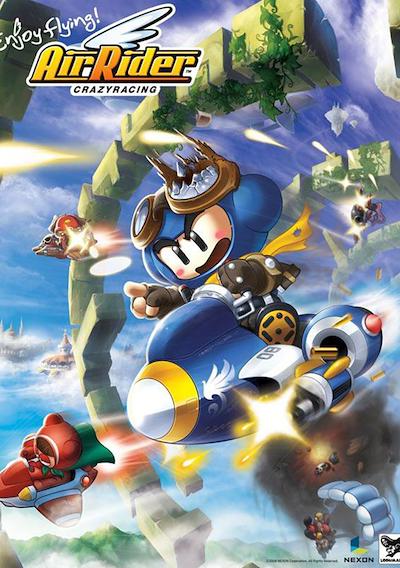 Cover image for the game CrazyRacing AirRider