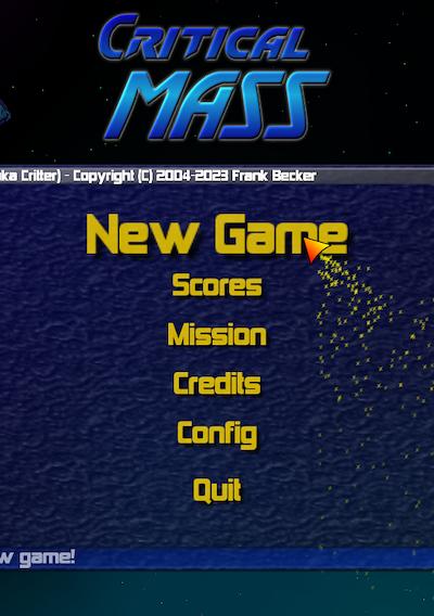 Cover image for the game Critical Mass