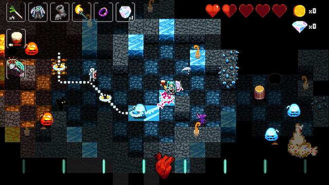 Image for the game Crypt of the NecroDancer: Hatsune Miku