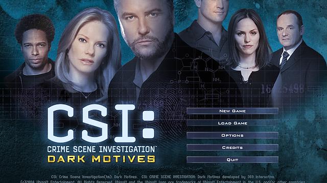 Image for the game CSI: Dark Motives