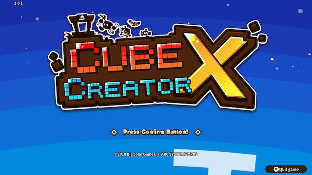 Image for the game Cube Creator X