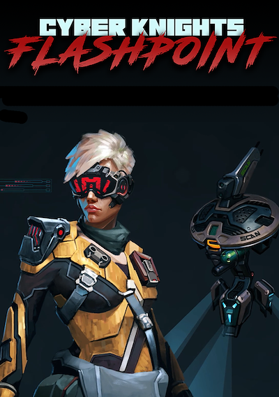Cover image for the game Cyber Knights: Flashpoint