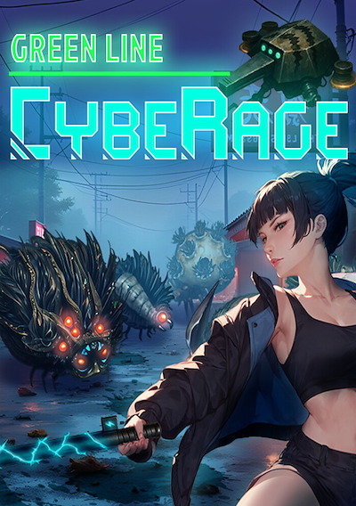 Cover image for the game CybeRage: Green Line