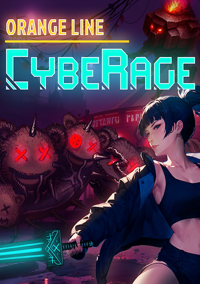 Cover image for the game CybeRage: Orange Line