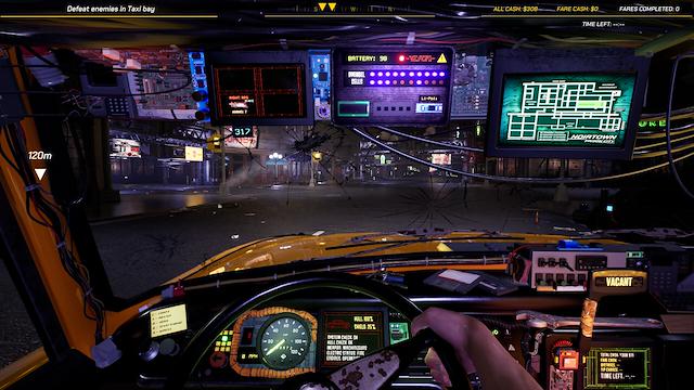 Image for the game CyberTaxi: Lunatic Nights