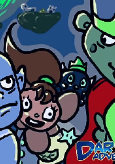 Cover image for the game Darkside Adventures: A Game with a Kitty 2