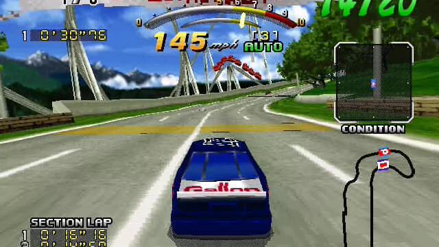 Image for the game Daytona USA Deluxe