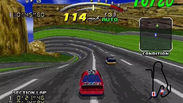 Image for the game Daytona USA Deluxe