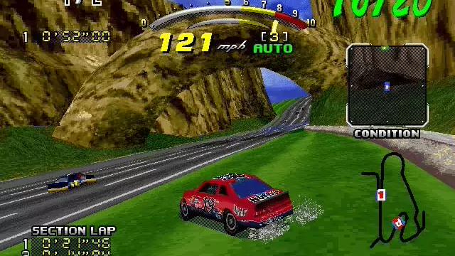 Image for the game Daytona USA Deluxe