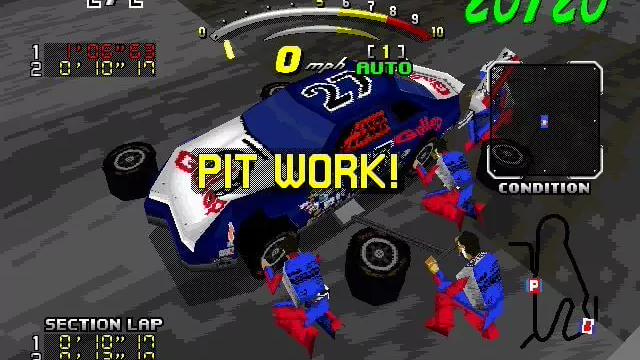 Image for the game Daytona USA Deluxe