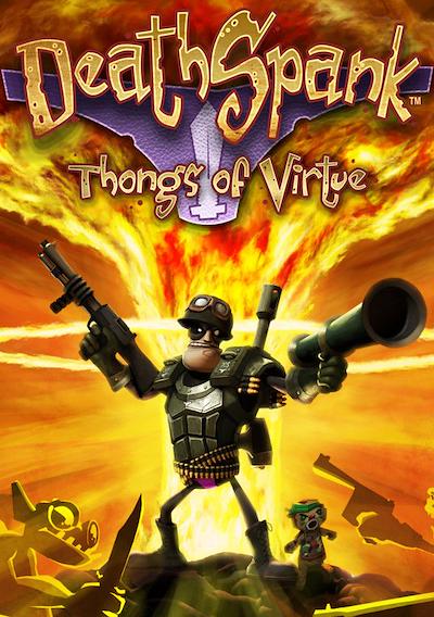 Cover image for the game DeathSpank: Thongs of Virtue