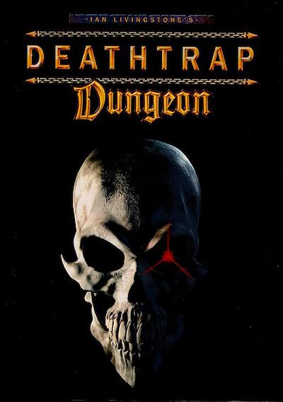 Cover image for the game Deathtrap Dungeon