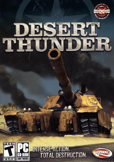 Cover image for the game Desert Thunder