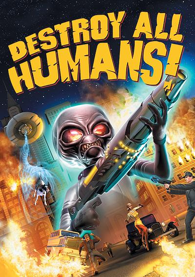 Cover image for the game Destroy All Humans!