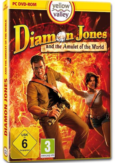 Cover image for the game Diamon Jones Eye of the Dragon