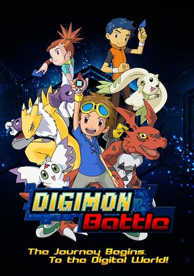 Cover image for the game Digimon Battle
