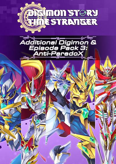 Cover image for the game Digimon Story: Time Stranger - Additional Digimon & Episode Pack 3: Anti-ParadoX