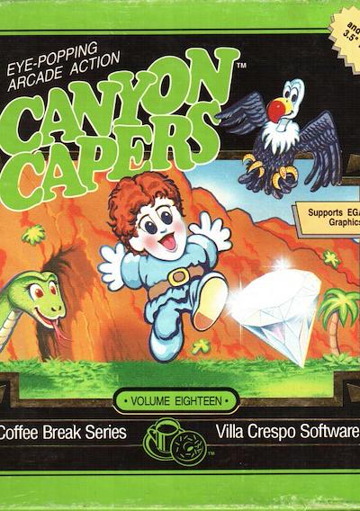 Cover image for the game Dino Jnr. in Canyon Capers