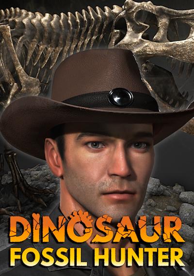 Cover image for the game Dinosaur Fossil Hunter