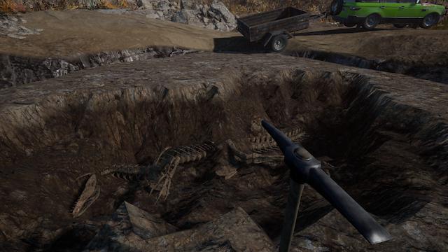 Image for the game Dinosaur Fossil Hunter