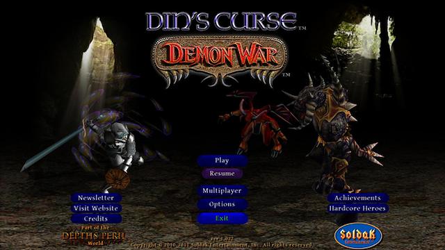 Image for the game Din's Curse: Demon War