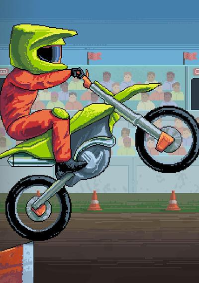Cover image for the game Dirt Bike Retro