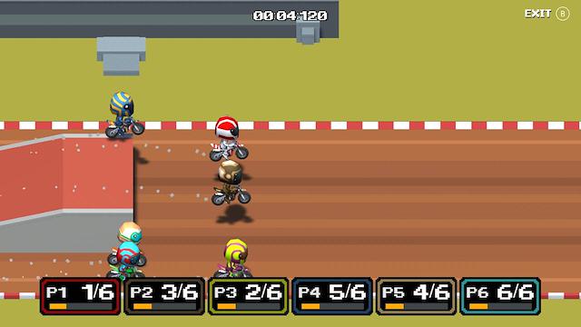 Image for the game Dirt Bike Retro