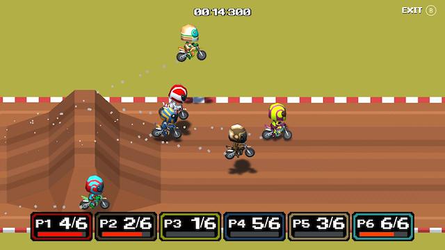 Image for the game Dirt Bike Retro