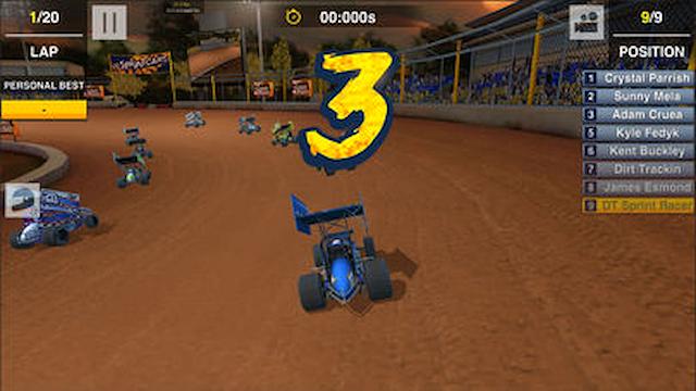 Image for the game Dirt Trackin Sprint Cars