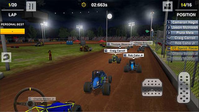 Image for the game Dirt Trackin Sprint Cars