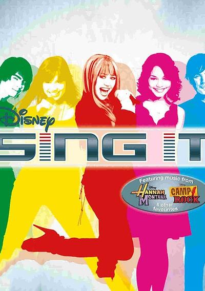 Cover image for the game Disney Sing It