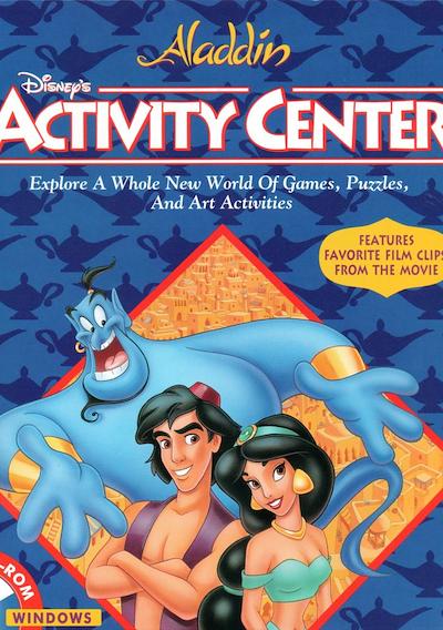 Cover image for the game Disney's Activity Center: Aladdin