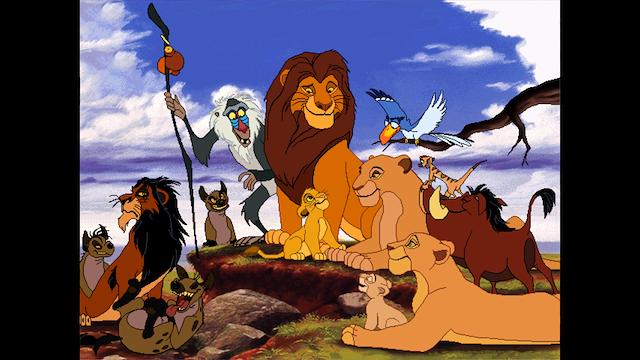 Image for the game Disney's Animated Storybook: The Lion King