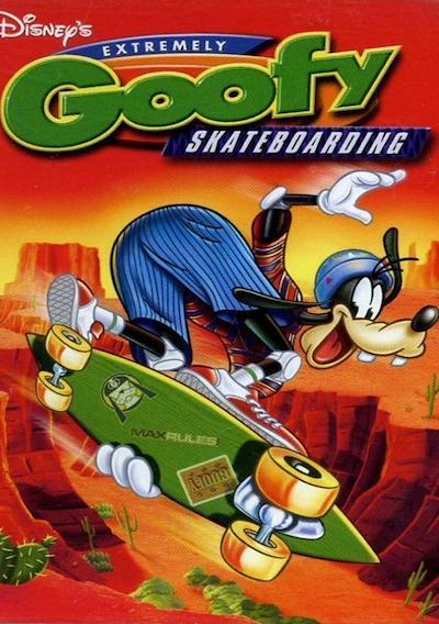 Cover image for the game Disney's Extremely Goofy Skateboarding