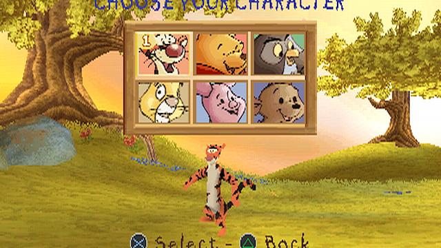 Image for the game Disney's Pooh's Party Game: In Search of the Treasure