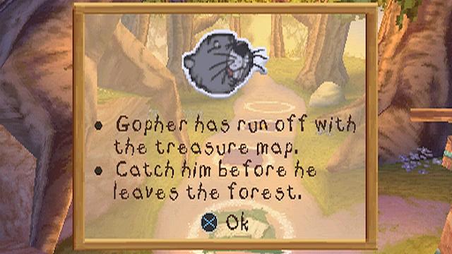 Image for the game Disney's Pooh's Party Game: In Search of the Treasure