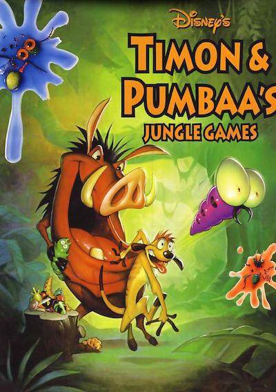 Cover image for the game Disney's Timon & Pumbaa's Jungle Games