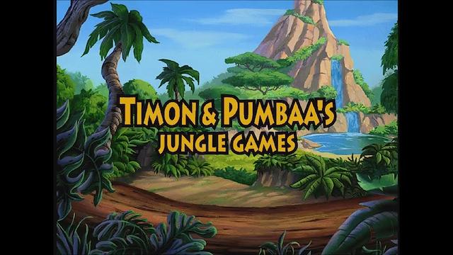 Image for the game Disney's Timon & Pumbaa's Jungle Games
