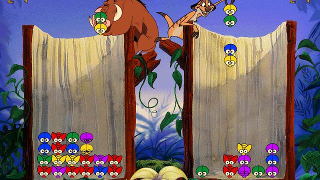 Image for the game Disney's Timon & Pumbaa's Jungle Games