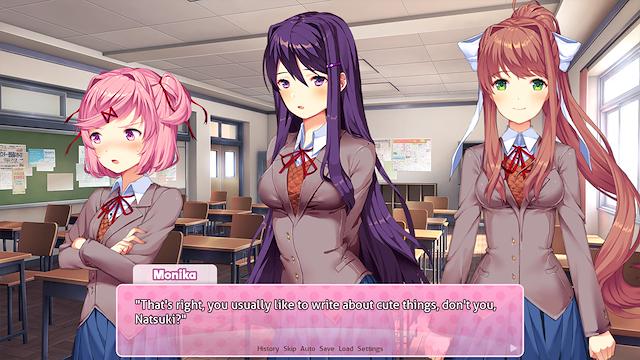 Image for the game Doki Doki Literature Club!