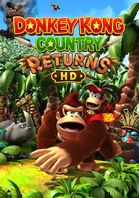 Cover image for the game Donkey Kong Country Returns HD