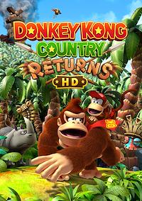 Cover image for the game Donkey Kong Country Returns HD