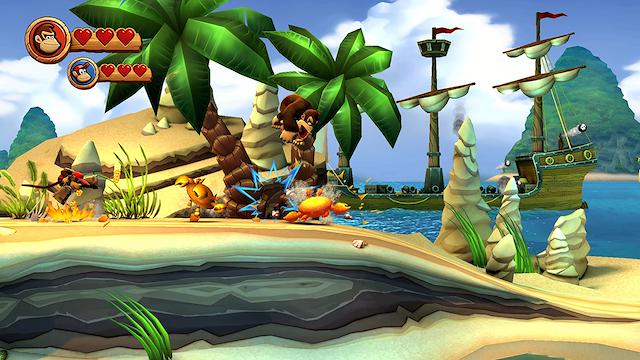 Image for the game Donkey Kong Country Returns HD