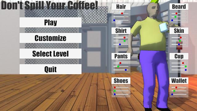 Image for the game Don't Spill Your Coffee!