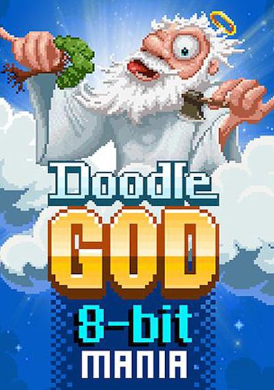 Cover image for the game Doodle God: 8-bit Mania